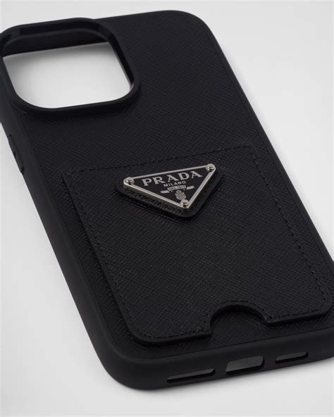 prada iphone cover price|Black Saffiano Leather Cover For Iphon.